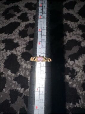 10K Gold heart ring.